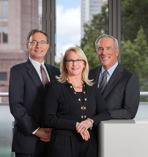 Charlotte executives photographed for annual report photography.