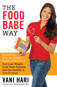 book cover of The Food Babe Way